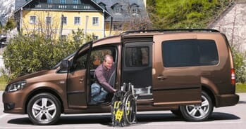 Volkswagen Caddy mit Kassettenlift